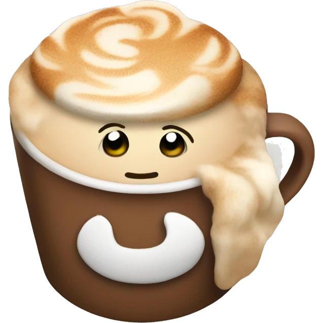 Cozy latte emoji