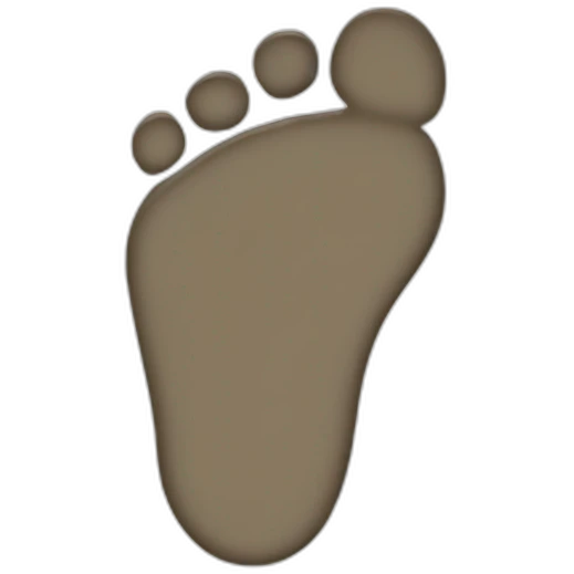 footprint emoji
