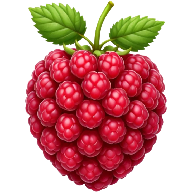 raspberry fruit emoji
