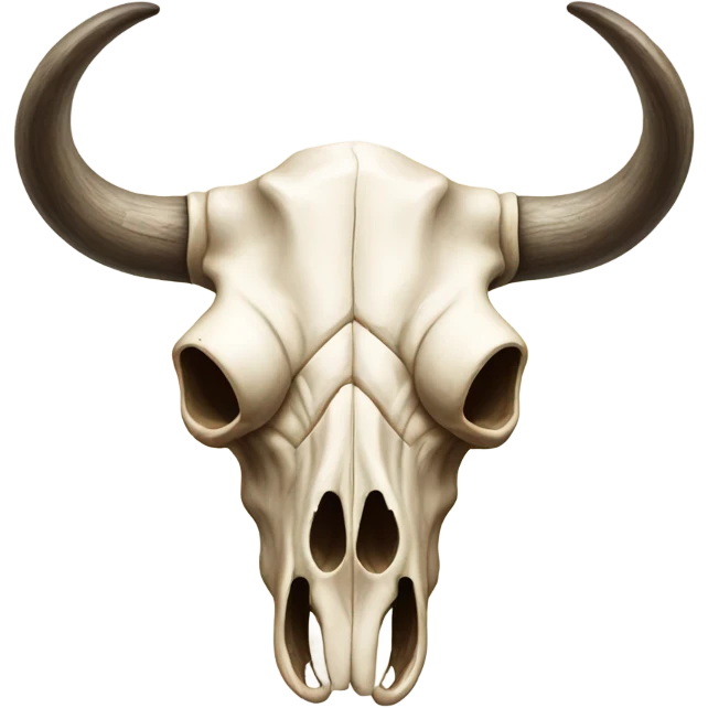 Western cow skull emoji