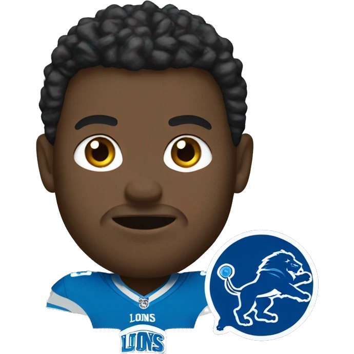 Detroit Lions emoji