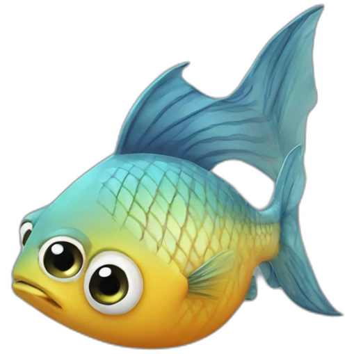 Poisson triste emoji