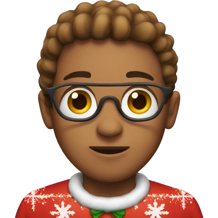 christmas heart emoji