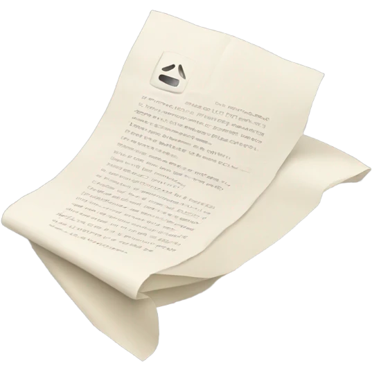 Handing out paper with the letter L on it emoji