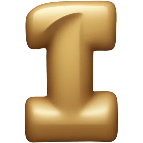 Number 1 emoji