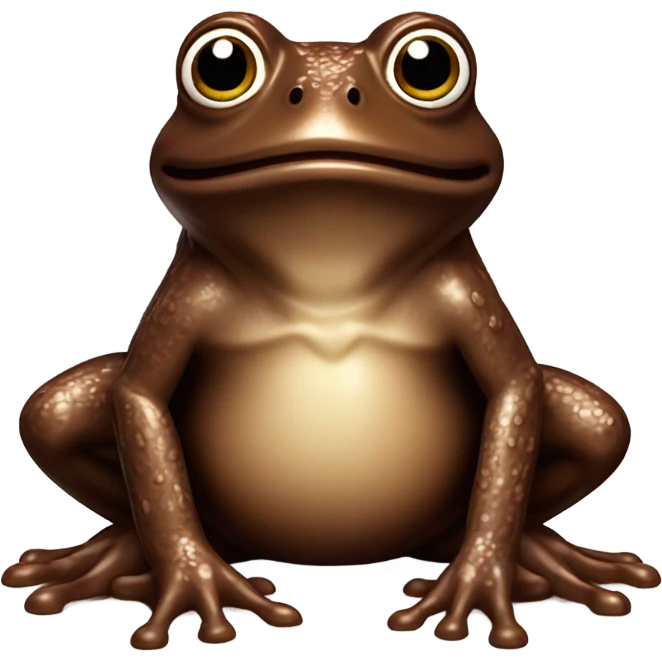 Chocolate frog emoji