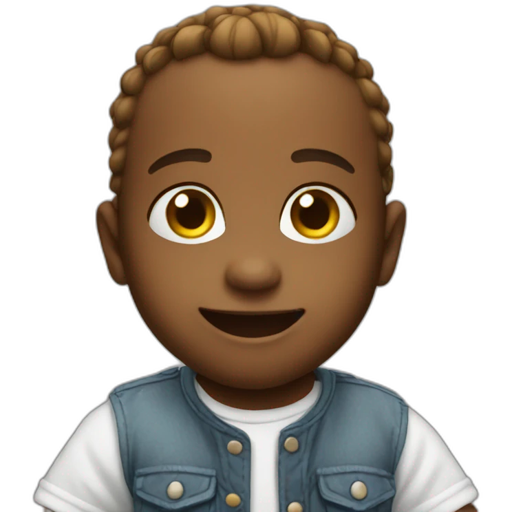 da baby smiling emoji