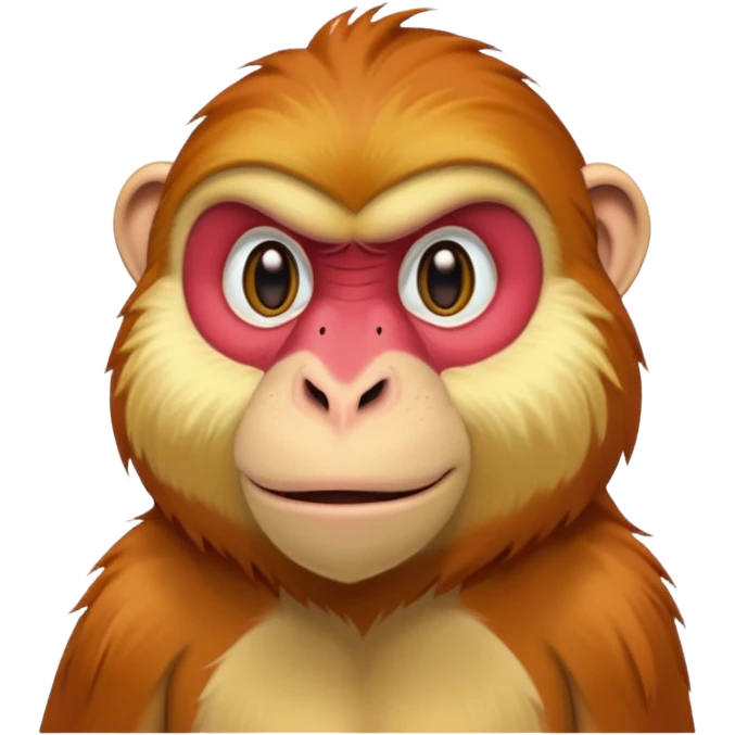 long nose proboscis monkey emoji