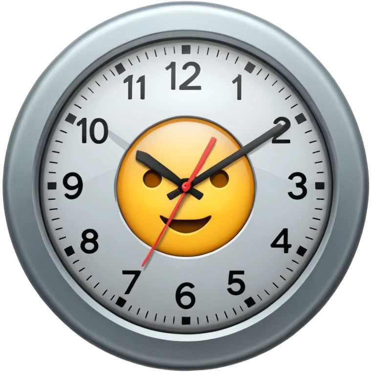 Clock it emoji