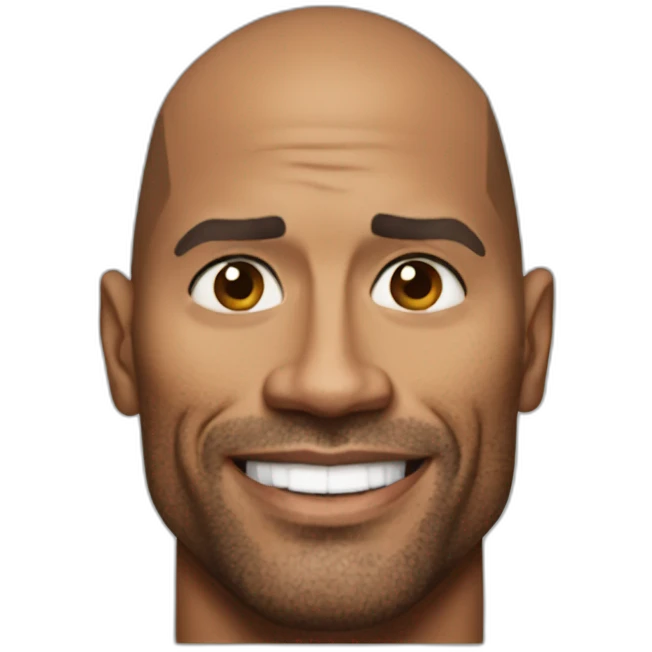 Dwayne Johnson  emoji