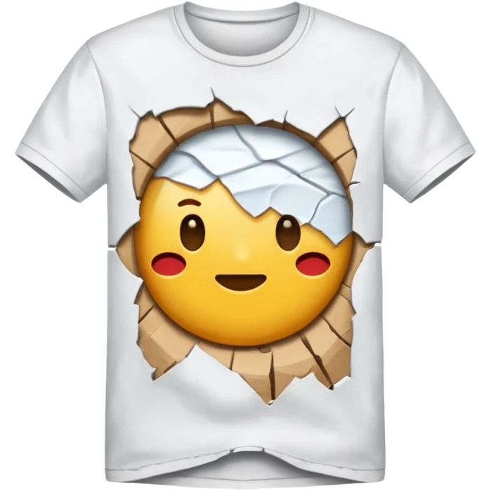 splitted tshirt emoji