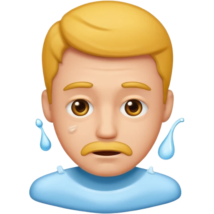 man head in toilet emoji