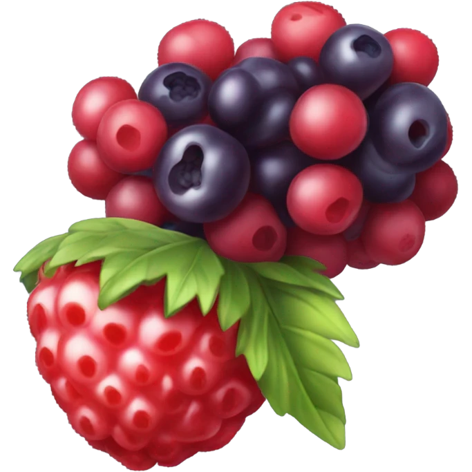 one preaty berry emoji