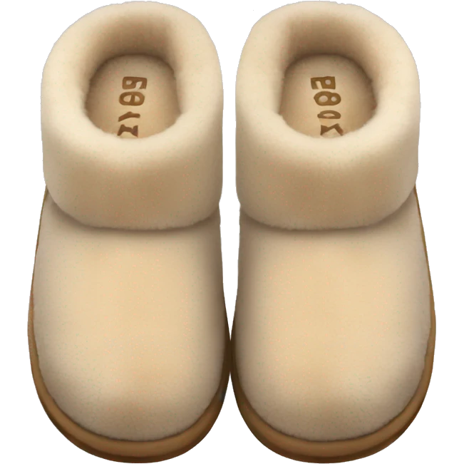 UGG slippers  emoji