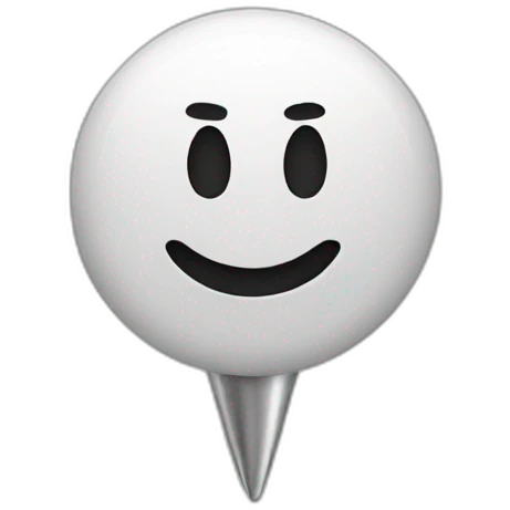 round pushpin emoji
