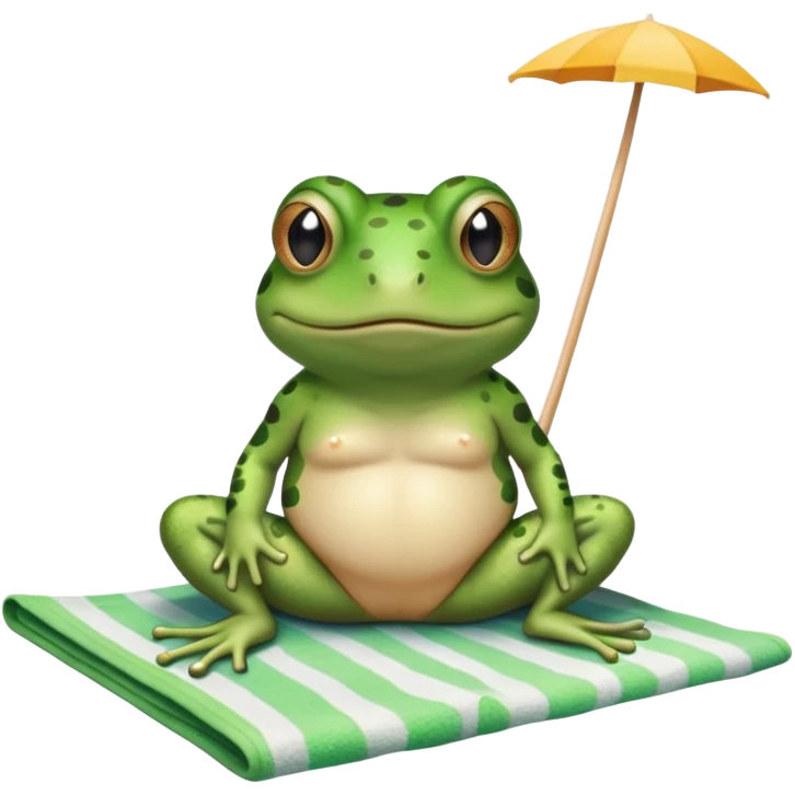 toad wearing a bathing suit emoji