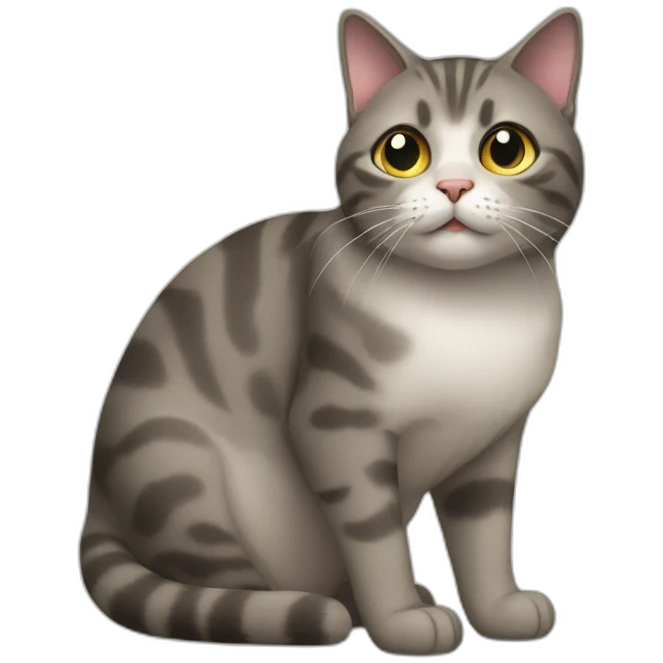 Disabled cat emoji