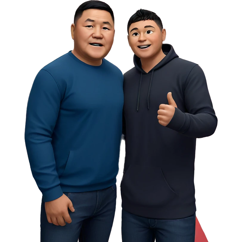 boys in casual attire emoji