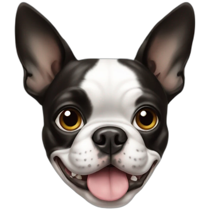 Boston terrier emoji
