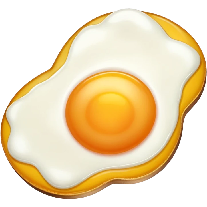 fried egg white only emoji