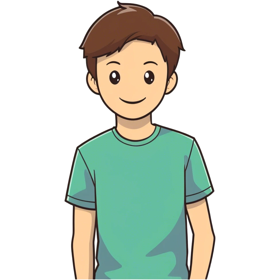 High school brown hair tenth grader emoji