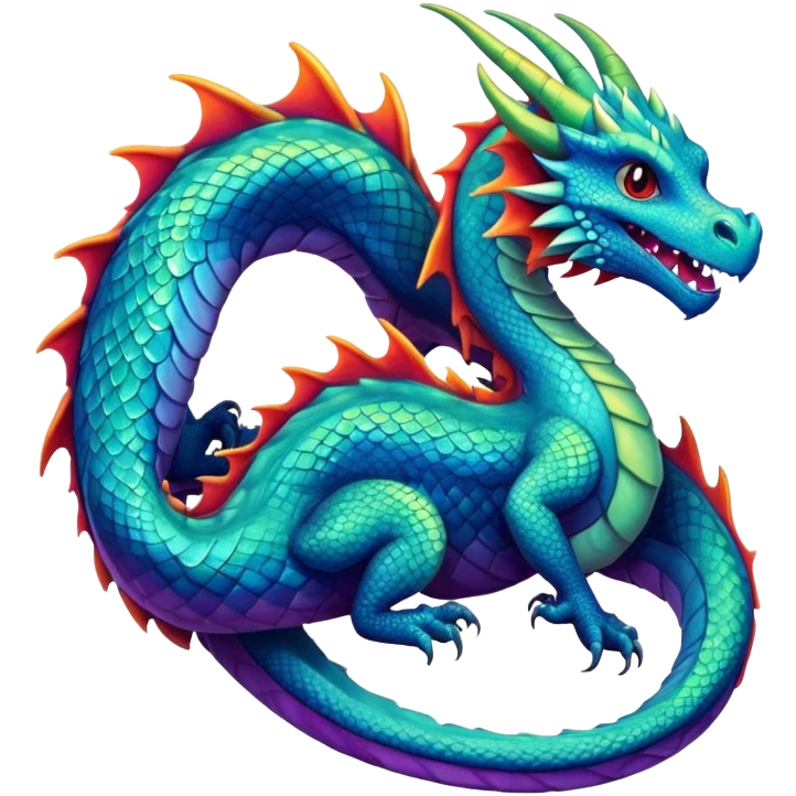 Cool dragons emoji
