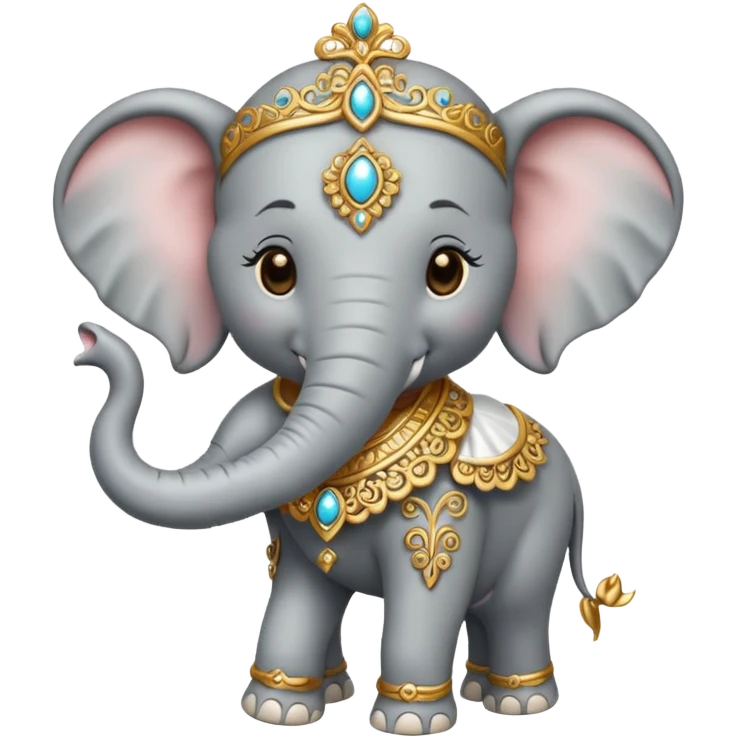 bride elephant emoji