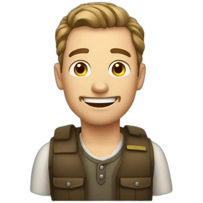 german speaking guy emoji