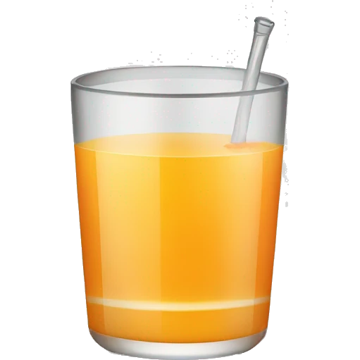 orange juice and vodka emoji