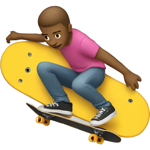 Skateboarding emoji
