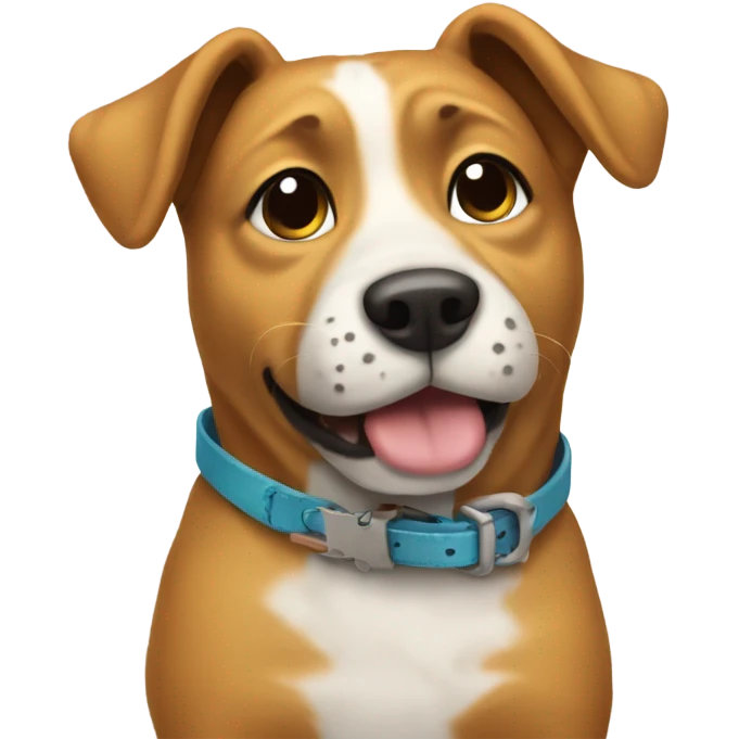 Dog with sandals emoji