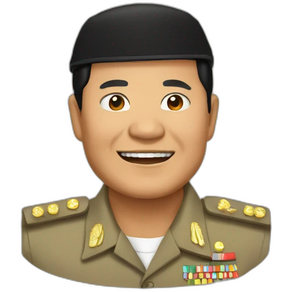 prabowo subianto emoji