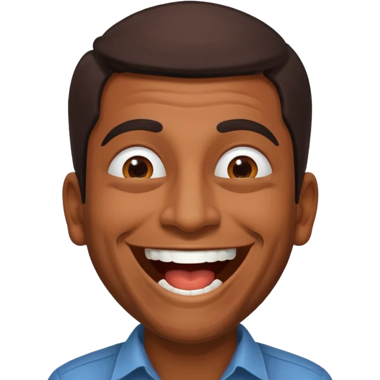 a guy from kerala laughing emoji
