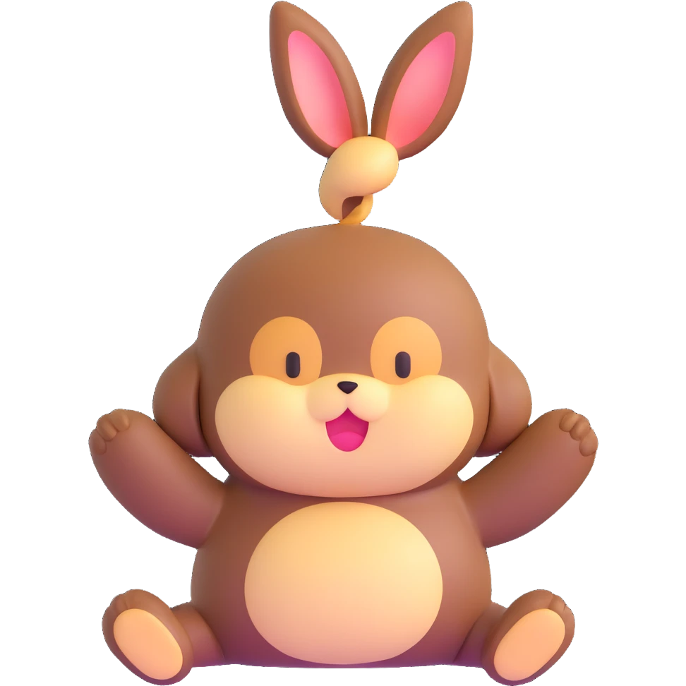 cute laid-back yuru-chara mascot emoji