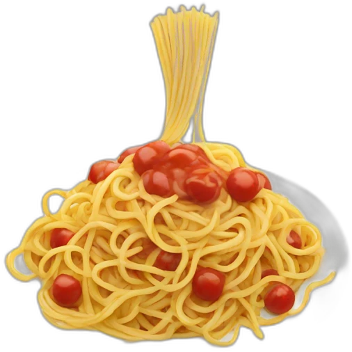 thank you spaghetti emoji