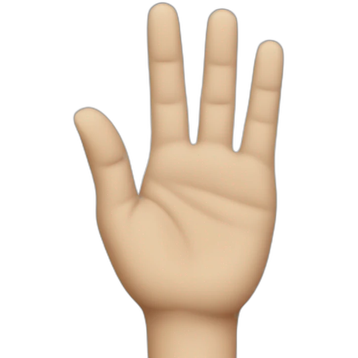 owl hand emoji