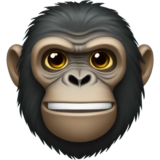 Ape with mask on emoji