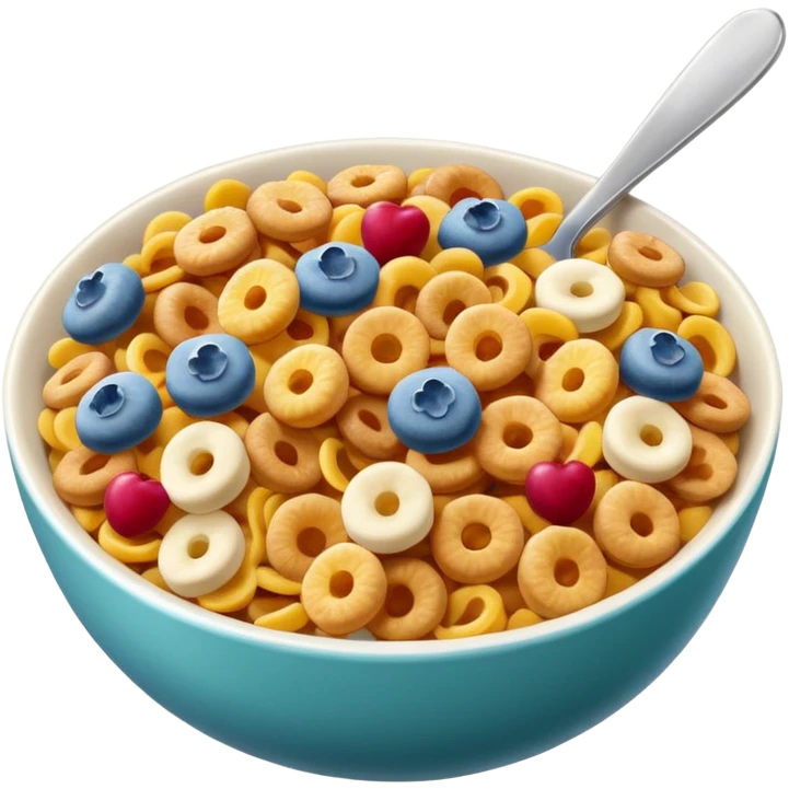 Cereal 5-Color Flavour emoji