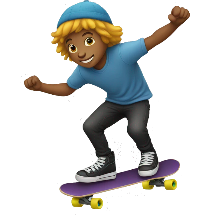 skater boy emoji
