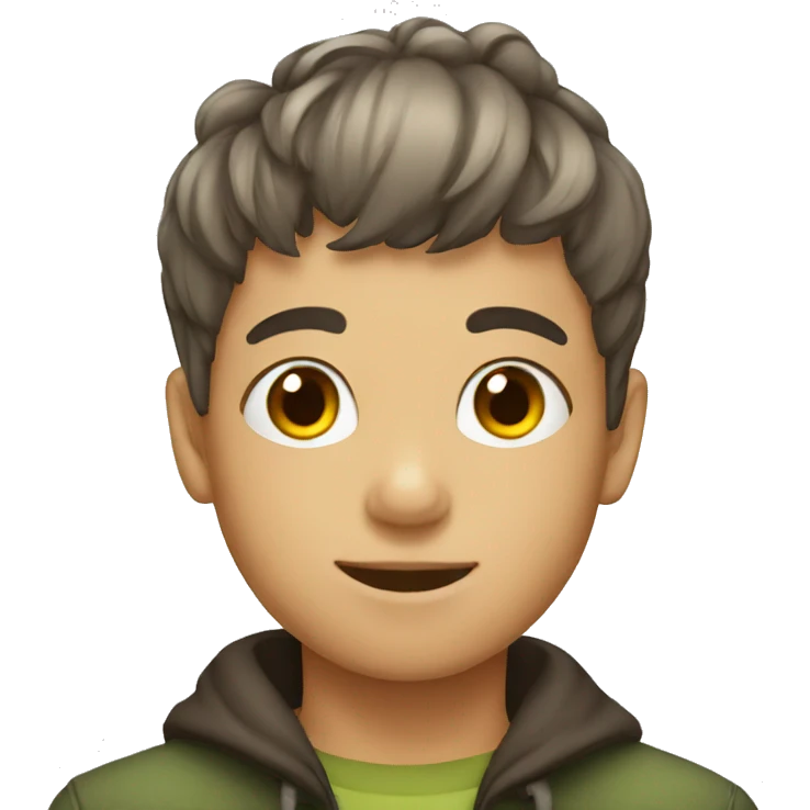 boy with mushroom haircut emoji