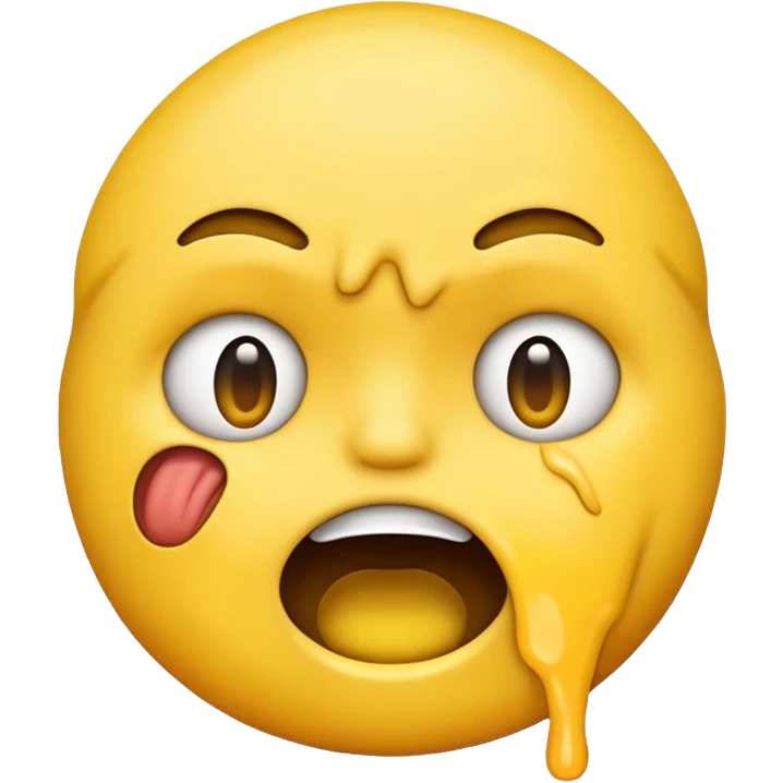 Emoji strangiling itself emoji