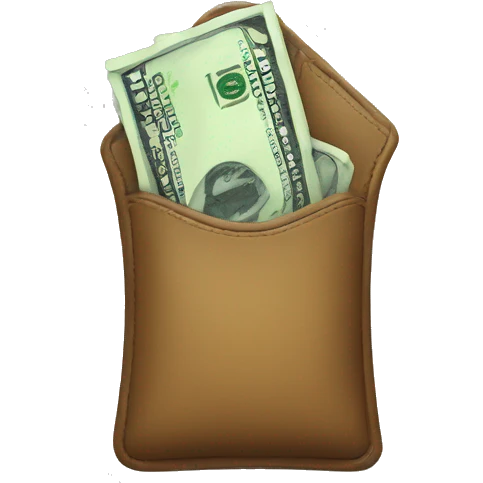 money to the pocket emoji