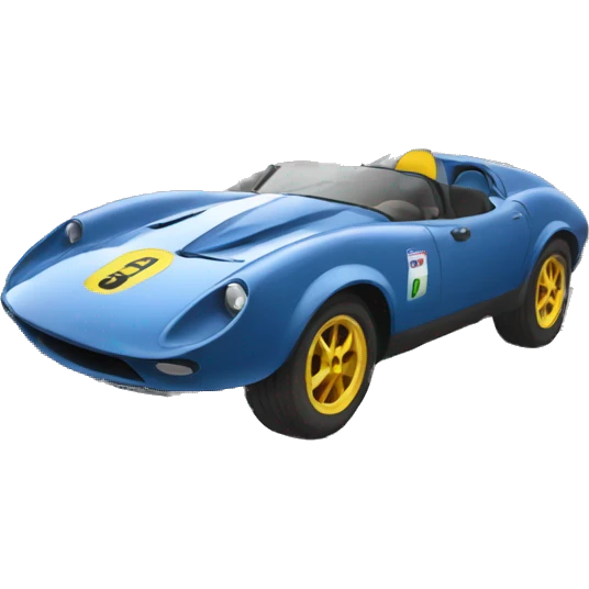 Auto de carreras emoji
