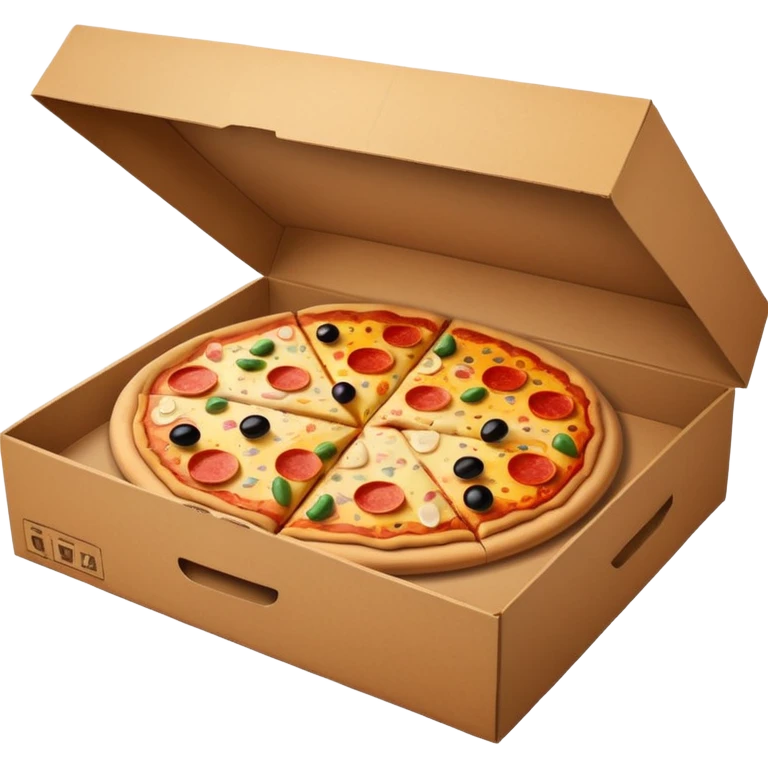 box o pizza emoji