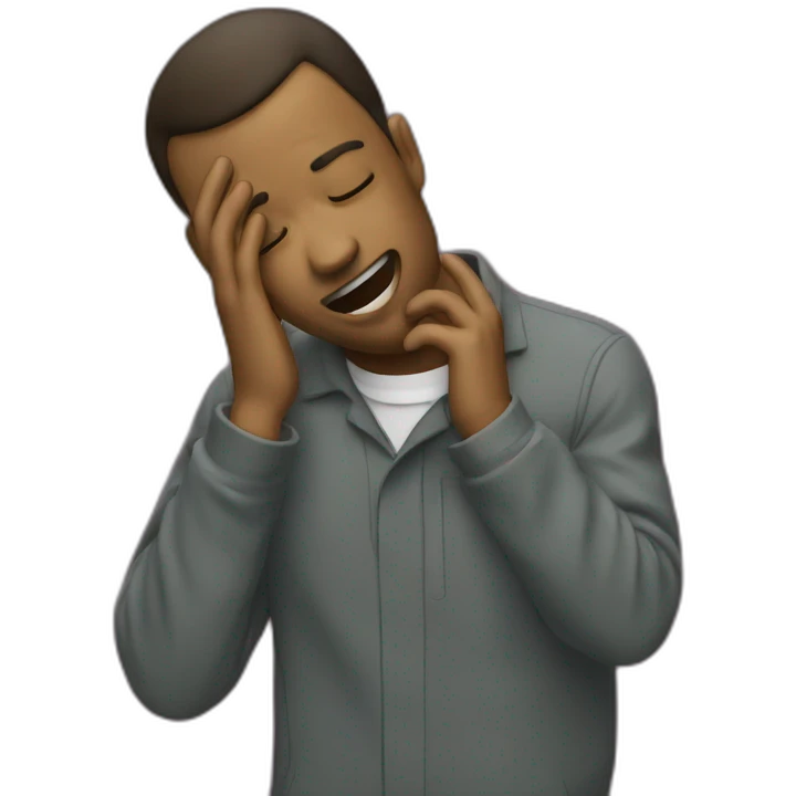 Homme qui dab emoji
