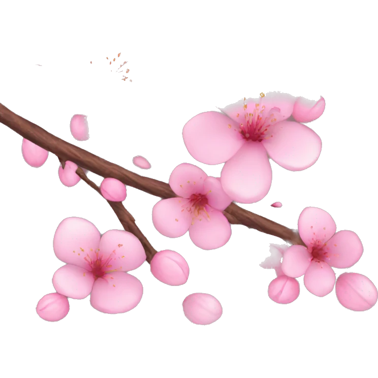 pink cherry blossom tree emoji