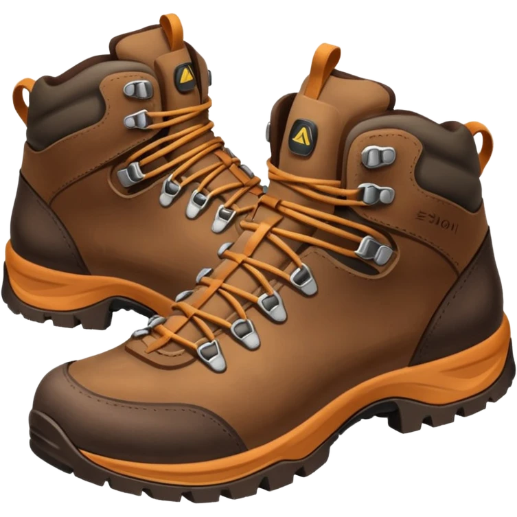 Mountain treaking shoes emoji