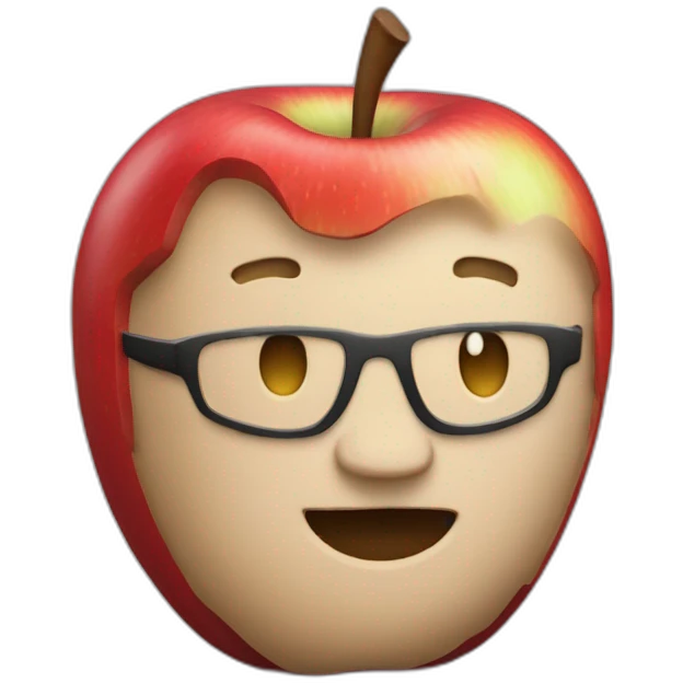 Bono vox 3d apple style emoji