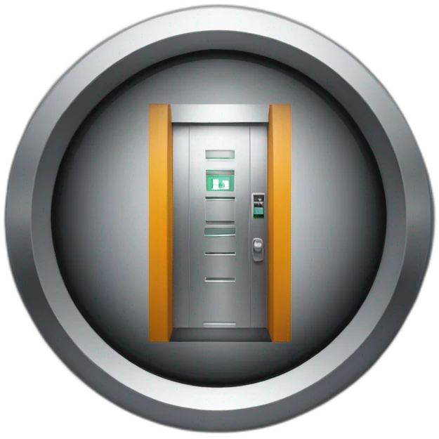 Elevator button emoji