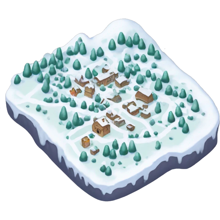 dora map in the snow  emoji